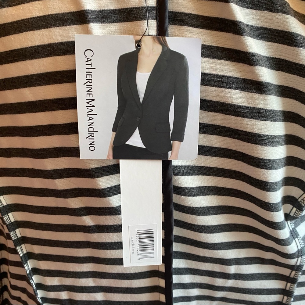 Striped Women's Blazer - Picture 6 of 6